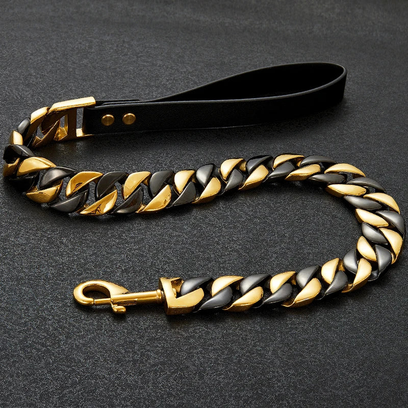 GIO Two-Tone Chain Leash (32mm)