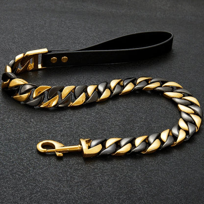 GIO Two-Tone Chain Leash (32mm)