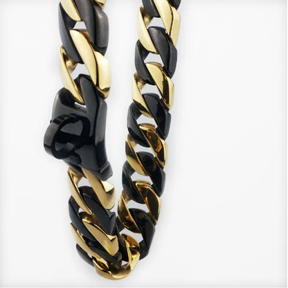 GIO Two-Tone Chain Collar (32mm)